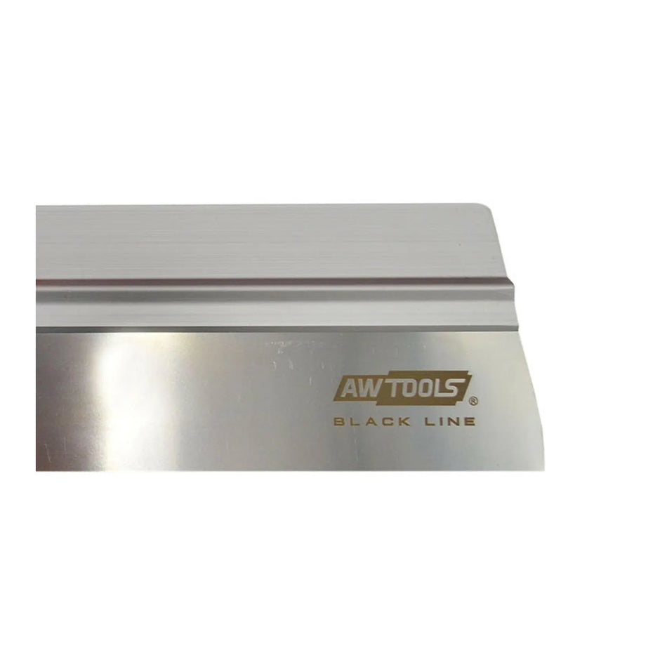AWTools RVS afwerkspatel 550x60mm met rubberen handgreep