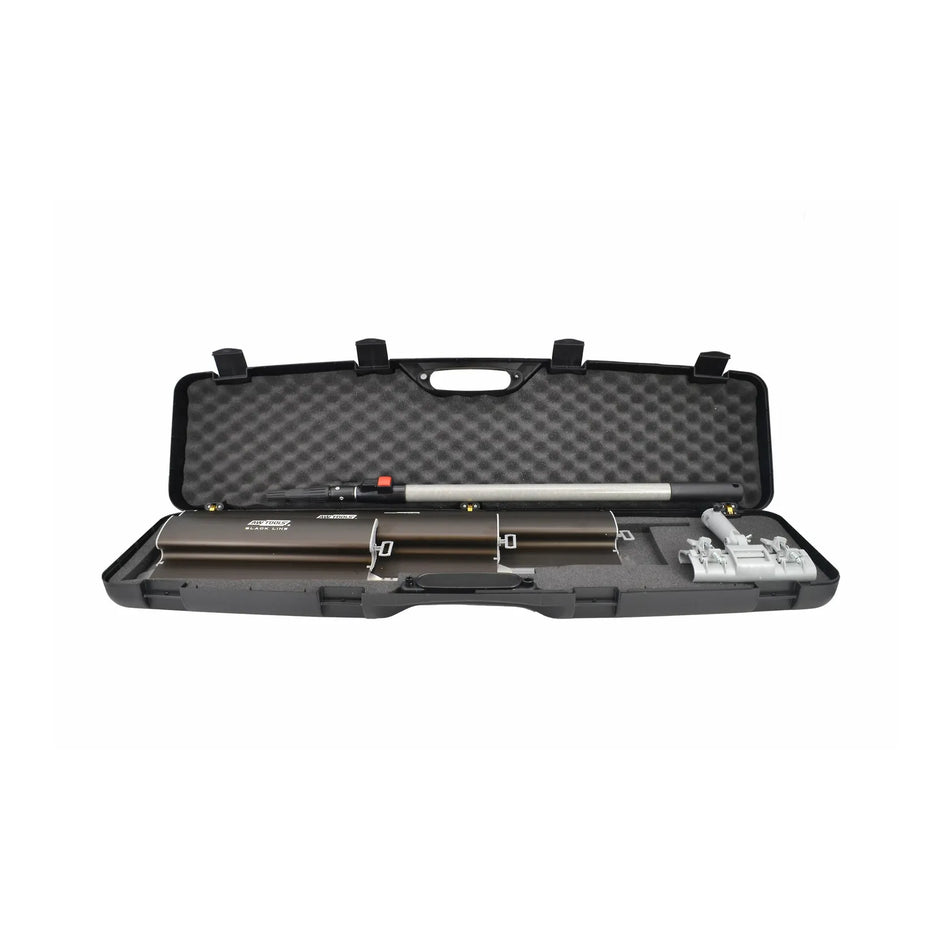 AWTools Aluminium Plamuurmessenset TytanX Mini Black Line