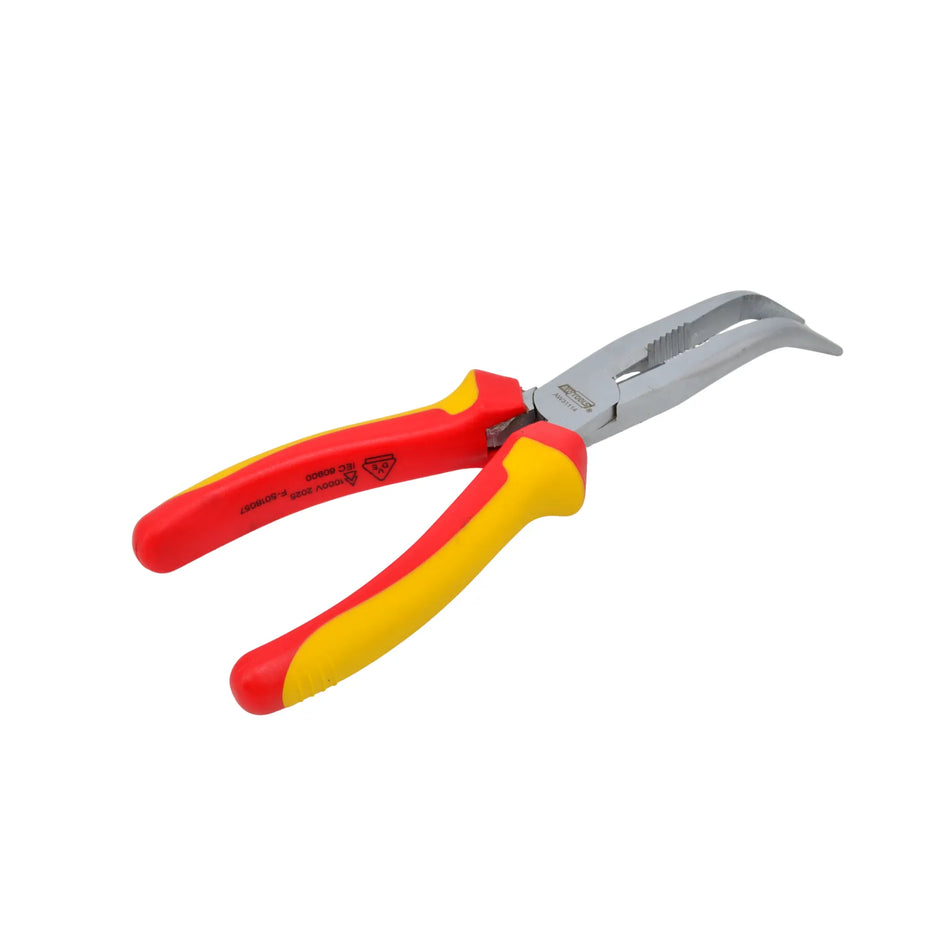 AWTools VDE lange gebogen kabeltang 200mm