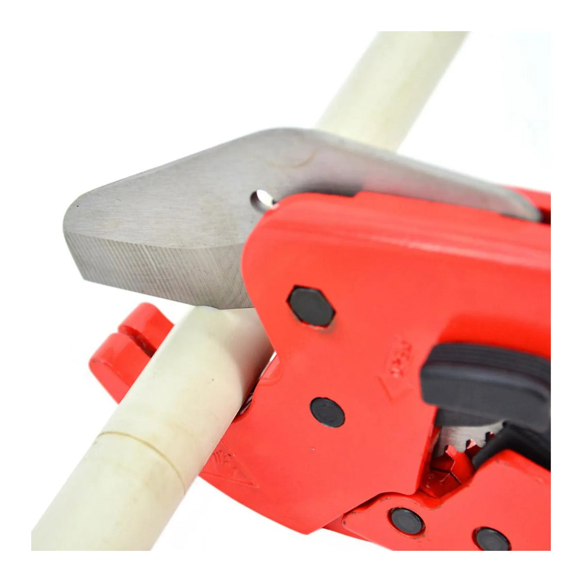 AWTools PVC Buisafkorter 63 mm met Aluminium Handvat