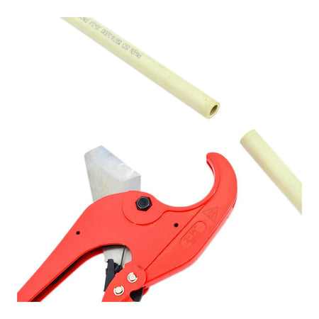 AWTools PVC Buisafkorter 63 mm met Aluminium Handvat