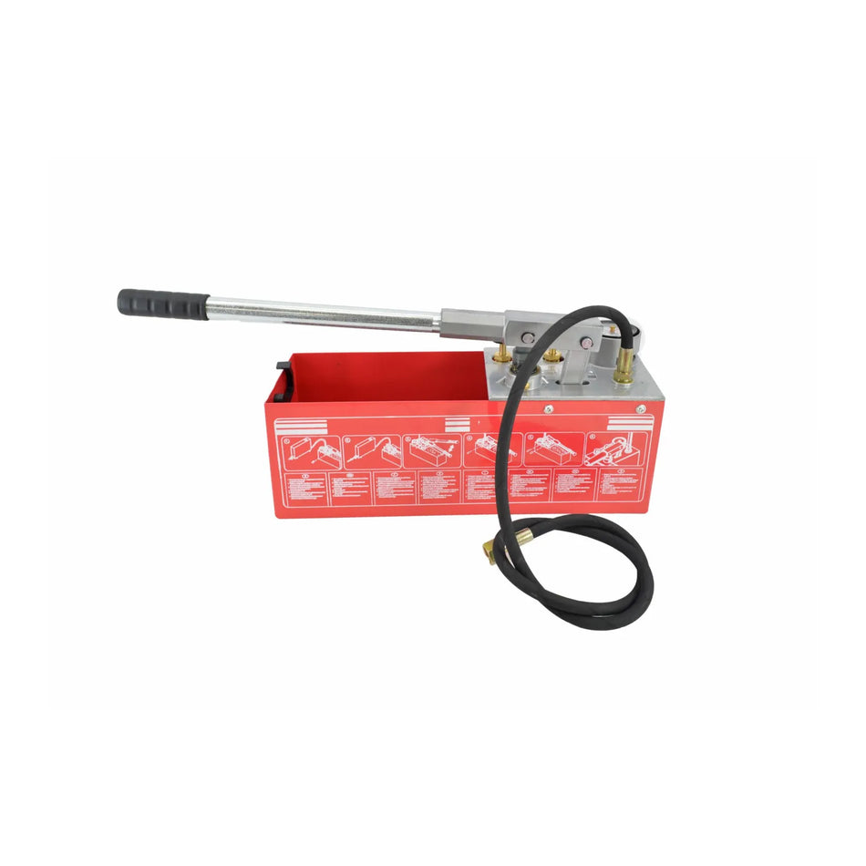 AWTools handpomp voor druktesten 12L 50 bar