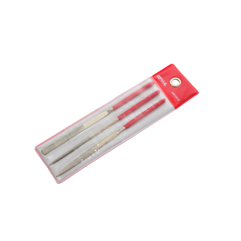 AWTools Diamantvijlen set met 3 stuks 140mm