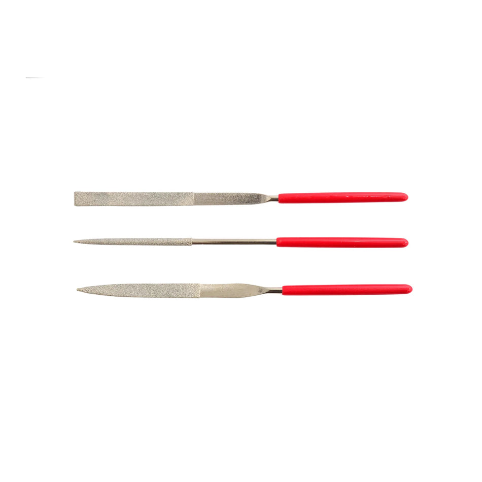 AWTools Diamantvijlen set met 3 stuks 140mm
