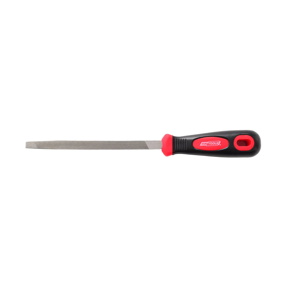 AWTools Metaalvijl driehoekig met enkele insnijding 150 mm #1