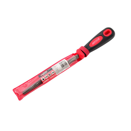 AWTools Metaalvijl driehoekig met dubbele insnijding 150 mm #2