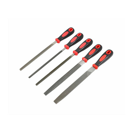 AWTools vijlen set voor metaal met antislip handgreep 250mm