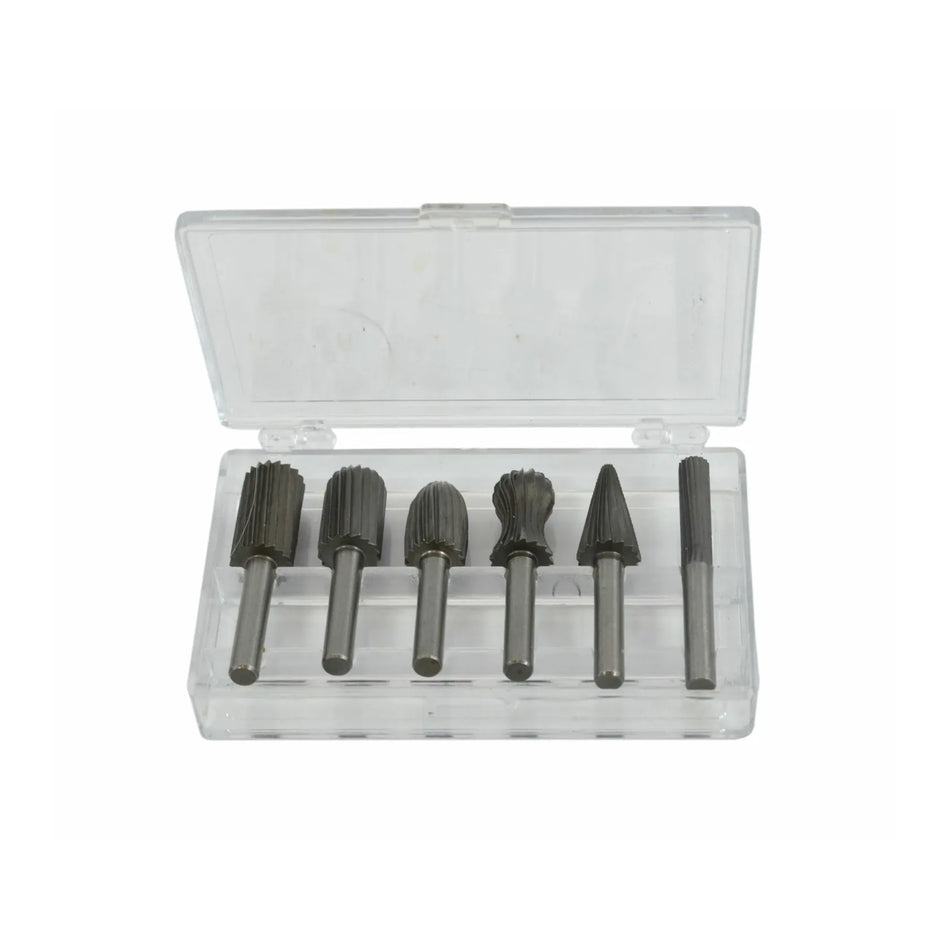 AWTools Frezen voor metaal 6 mm set 6 stuks