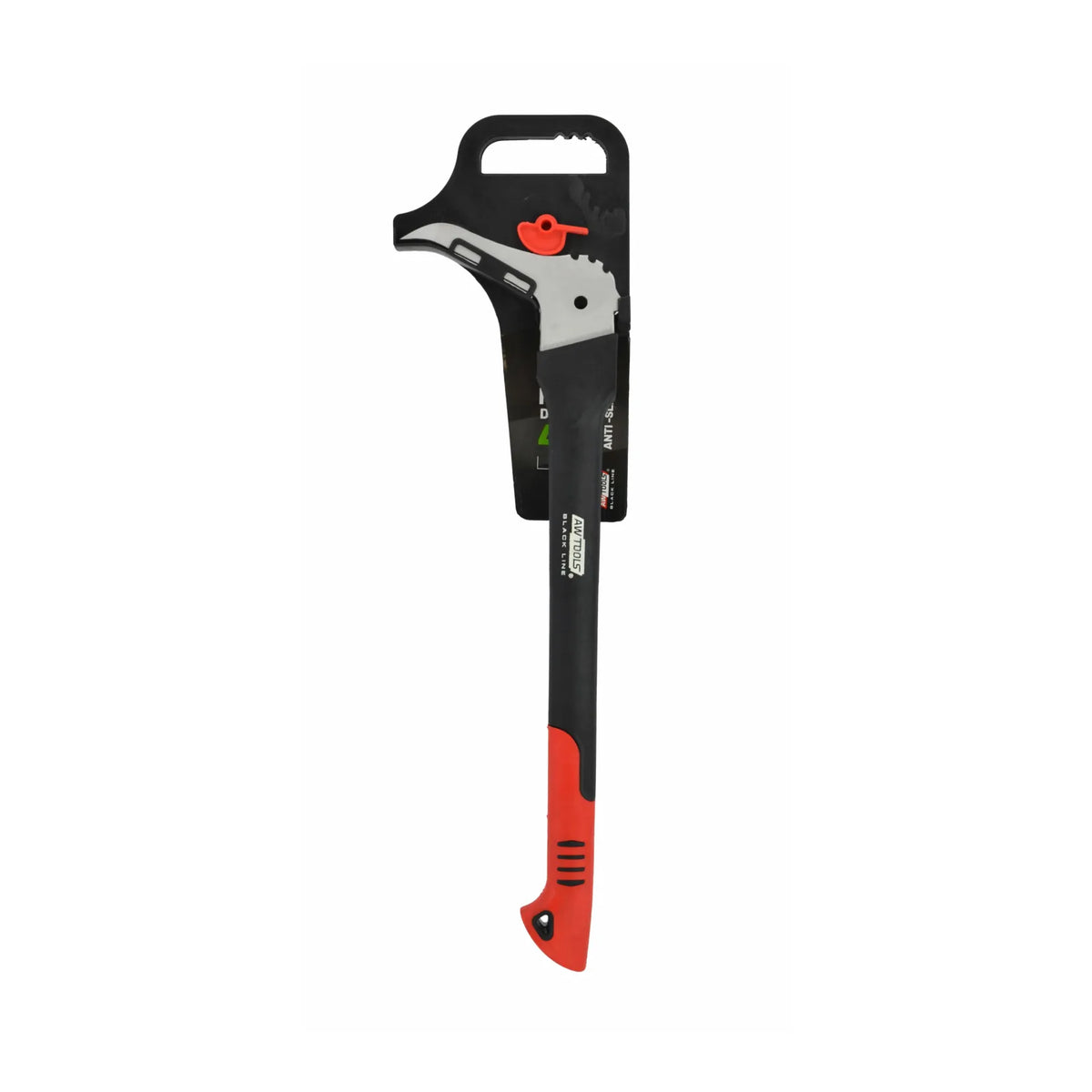 AWTools BLACK LINE handsappie 450 mm met antislip handgreep