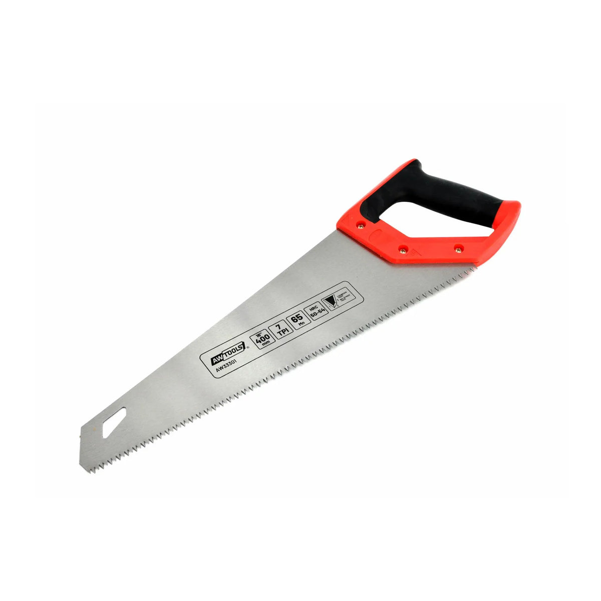 AWTools Handzaag voor hout 450 mm 7 TPI