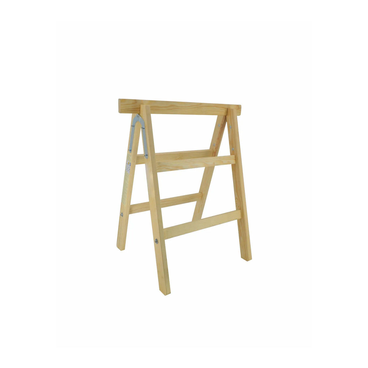 AWTools Houten bok standaard met draagkracht 150 kg 70 cm