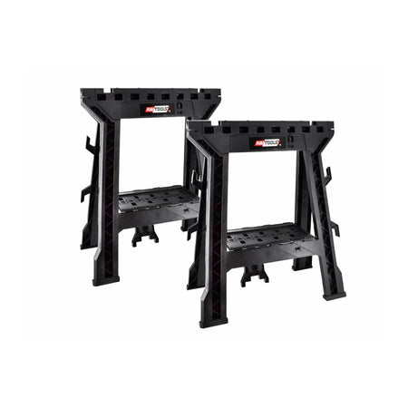 AWTools Opvouwbare bokken Twin Pack set 2 stuks 7,86 kg