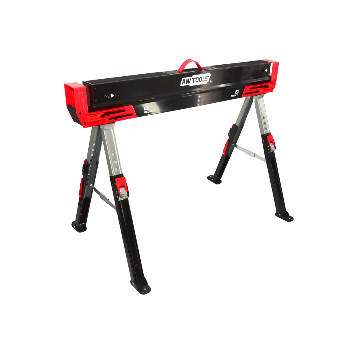 AWTools Standaard met verstelbare lengte 98 - 115,5 cm hoogte 62 - 82 cm