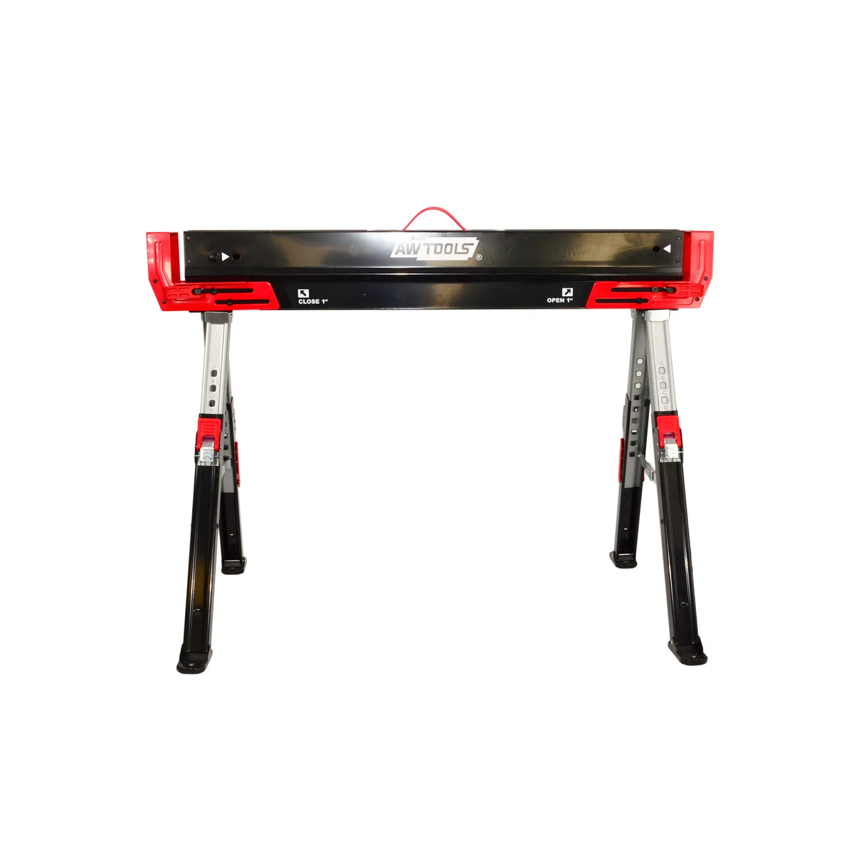 AWTools Standaard met verstelbare lengte 98 - 115,5 cm hoogte 62 - 82 cm