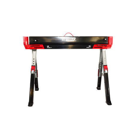 AWTools Standaard met verstelbare lengte 98 - 115,5 cm hoogte 62 - 82 cm