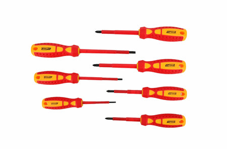 AWTools Geïsoleerde schroevendraaierset VDE S2 7-delig
