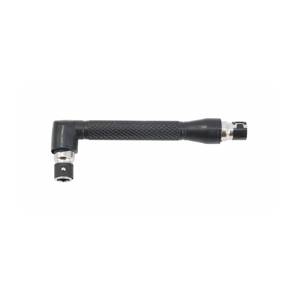 AWTools hoekadapter 90° met magnetische houder HEX 1/4" 105mm