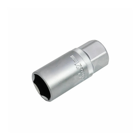 Dop 21 mm met rubberinzet 1/2" Black Line