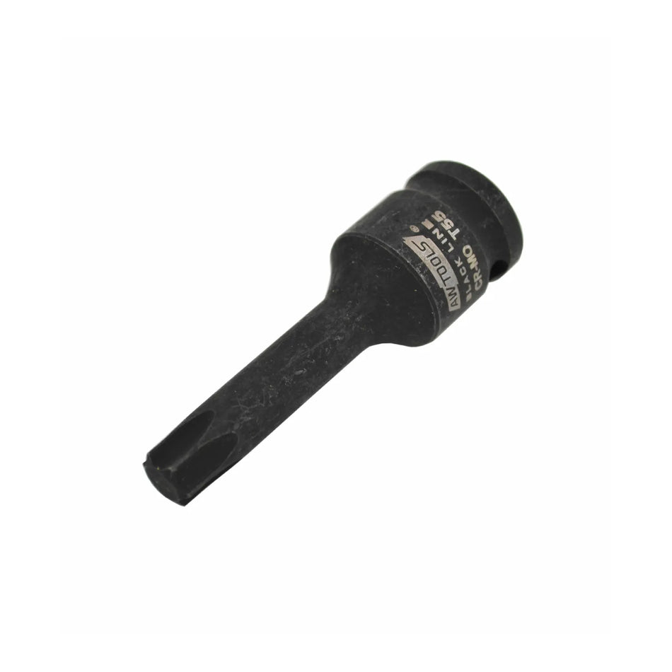 AWTools Torx slagmoersleutel doppen set 8-delig Black Line 1/2"