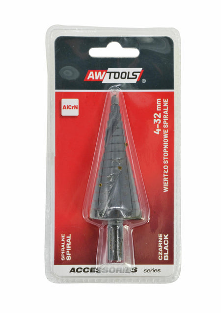 AWTools Spiraaltrapboor met AlCrN coating zwart 4-32mm