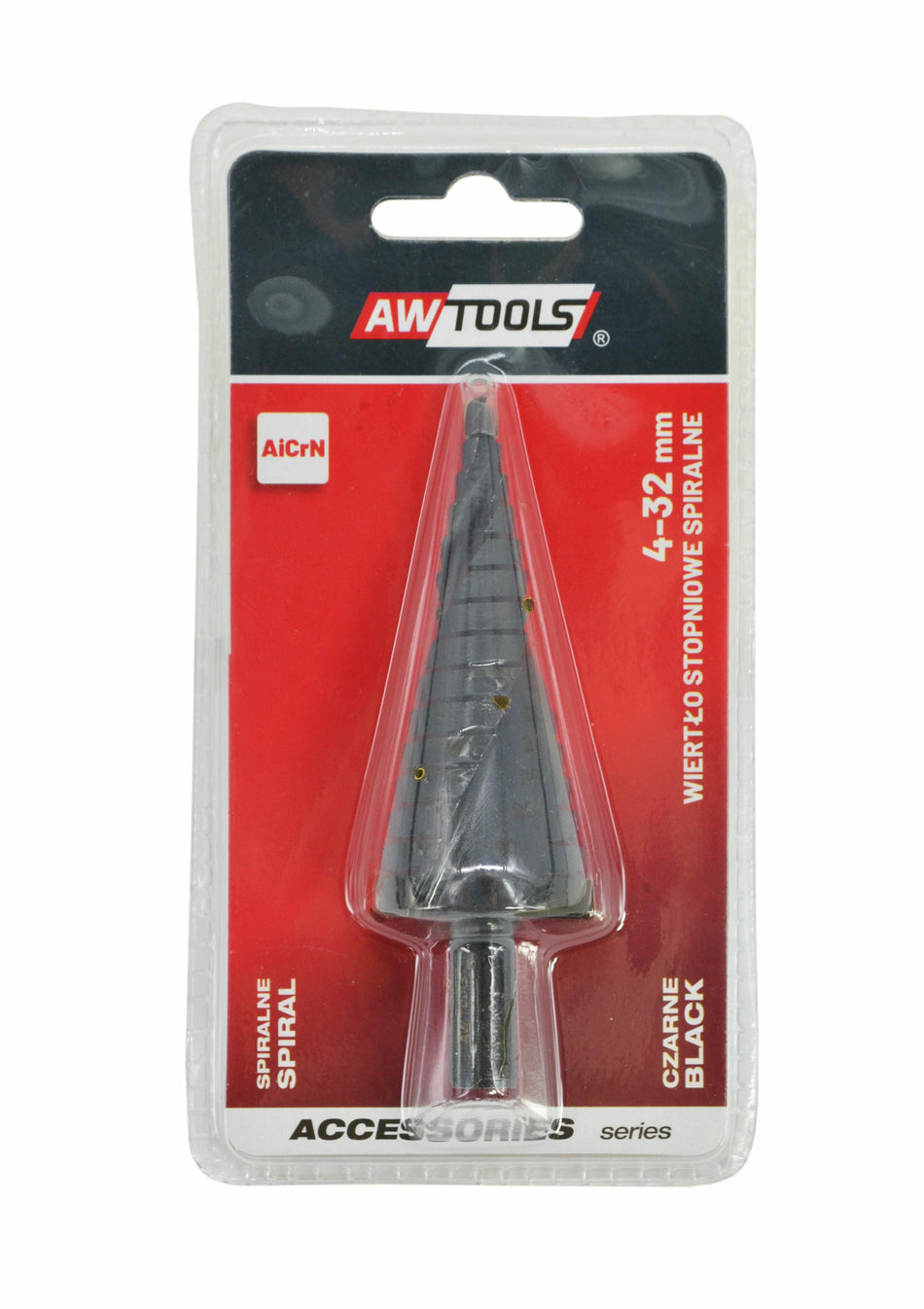 AWTools Spiraaltrapboor met AlCrN coating zwart 4-32mm