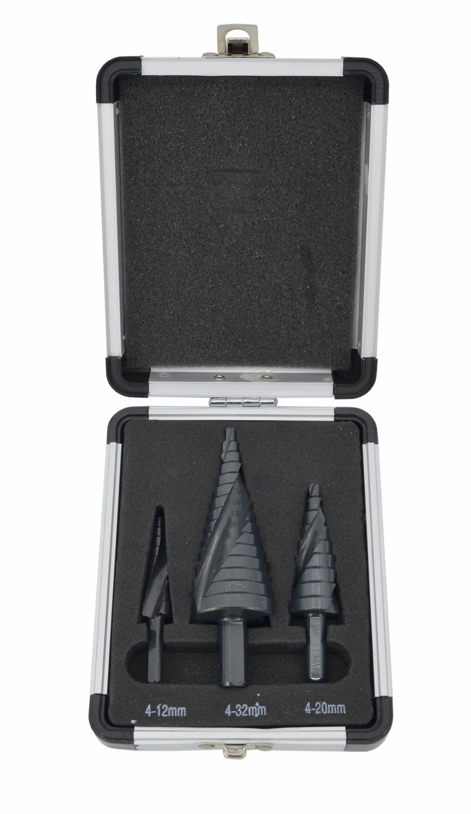 AWTools Spiralige staptapborenset met AlCrN-coating 4-12, 4-20, 4-39mm 3-delig
