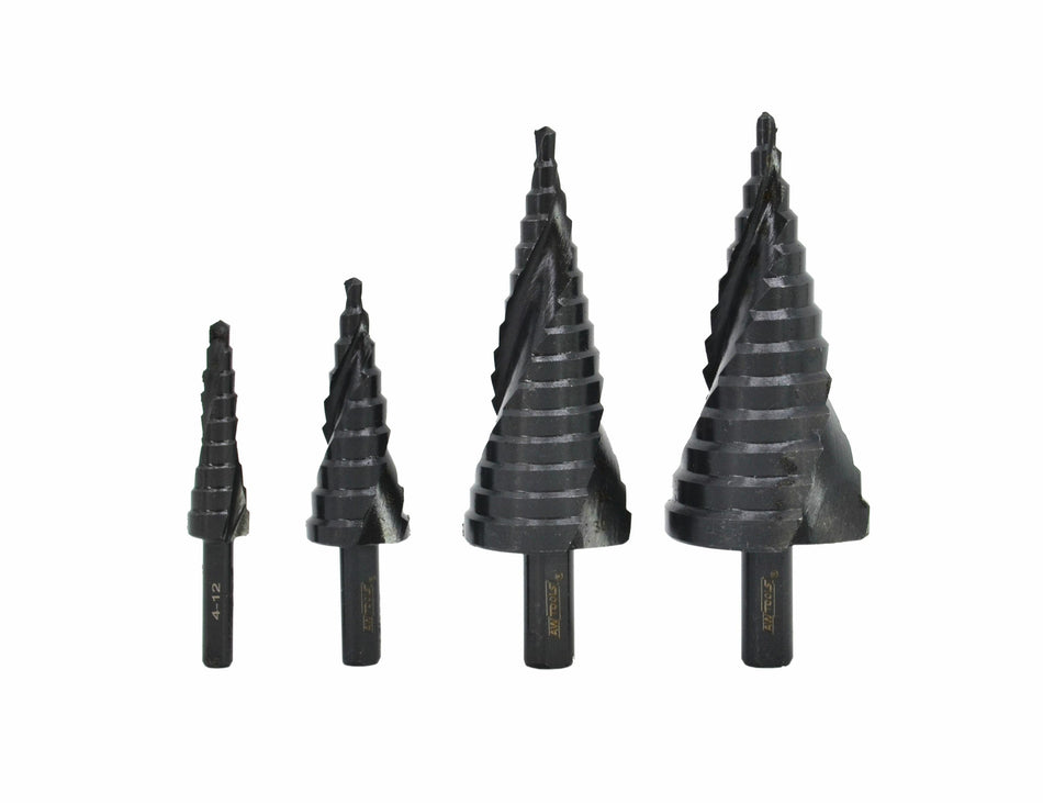 AWTools Spiralige metaalboren met HSS-AlCrN coating 4-delig 4-39mm