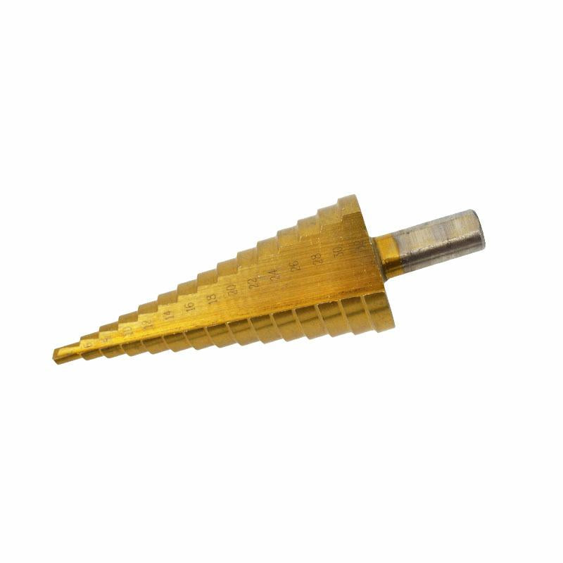 AWTools Metalen staptapborenset HSS-TiN 3-delig 4-39mm