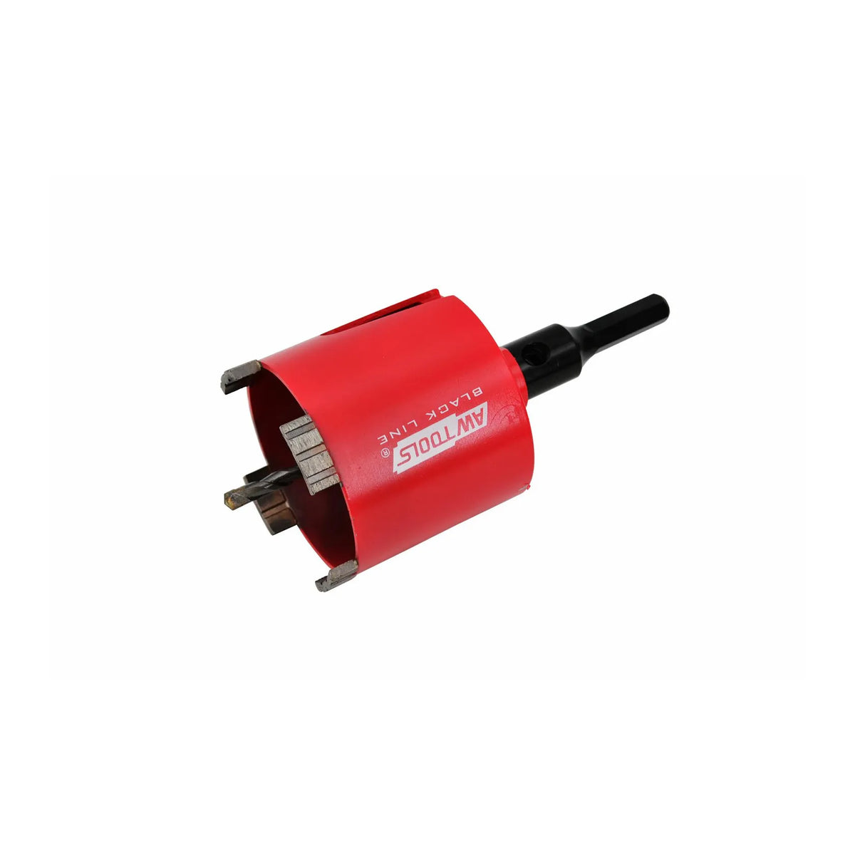 AWTools Diamantboor HEX 82 mm met adapter en pilootboor