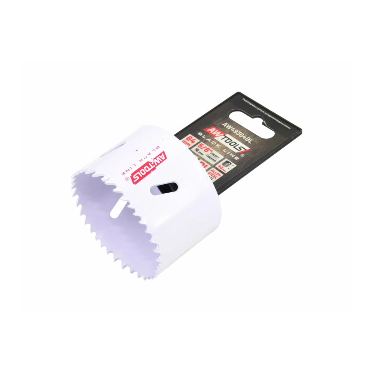 AWTools Bimetalen gatenzaag HSS-Co 8% Black Line 65 mm