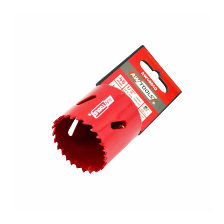 AWTools Bimetalen gatenzaag met koelgaten 43 mm