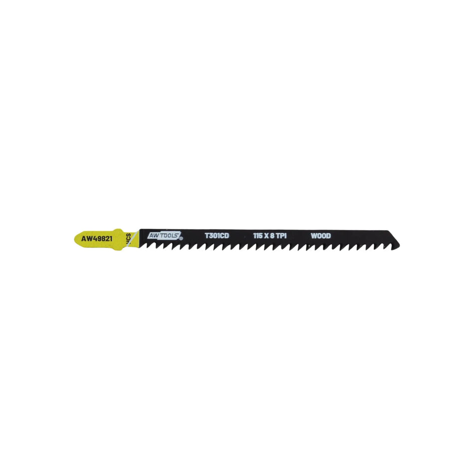 AWTools Decoupeerzaagblad T301CD 115 mm 5 stuks voor hout