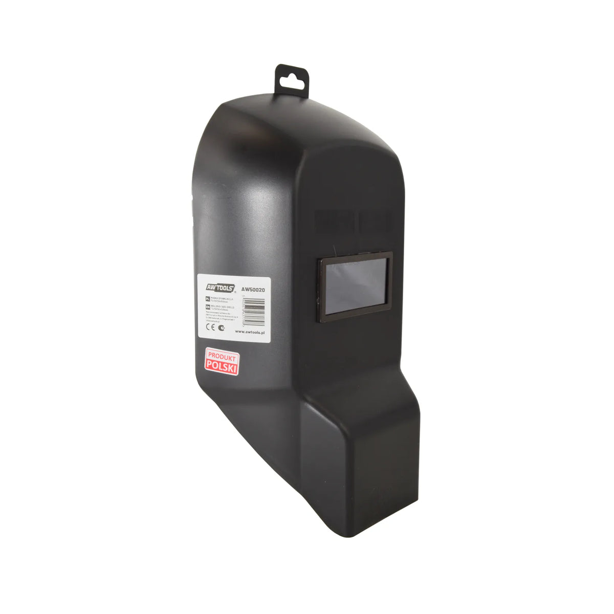 lasmasker kunststof met lasfilter 50 x 100 mm