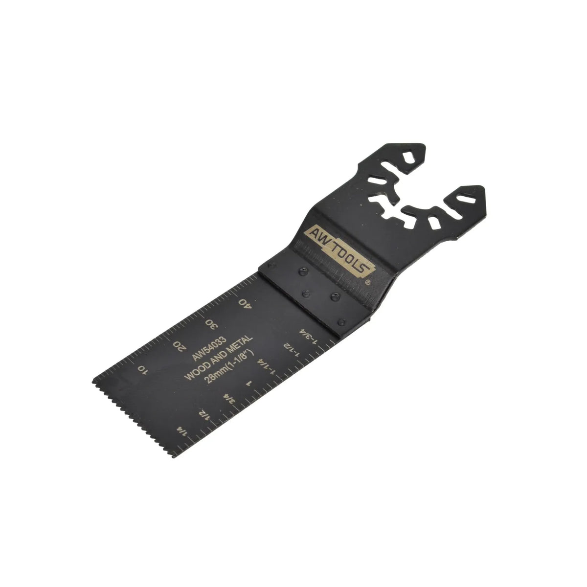 Bi-metaal multifunctiezaagblad voor hout en metaal 28 x 48 mm