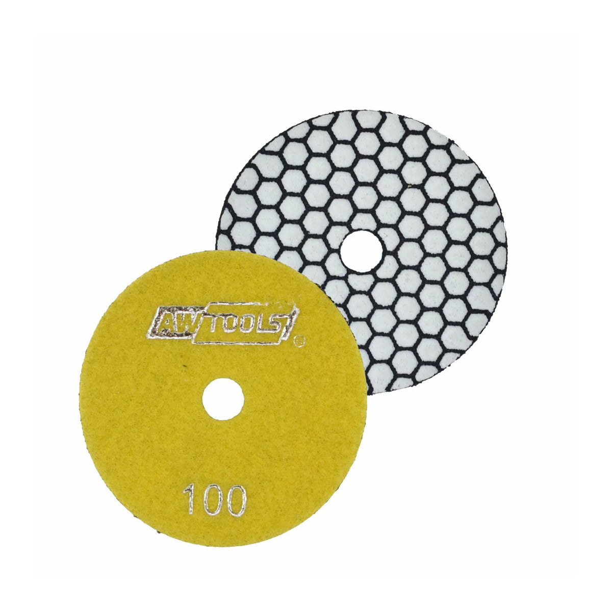 Diamant polijstpad voor droog 100 mm korrel 100