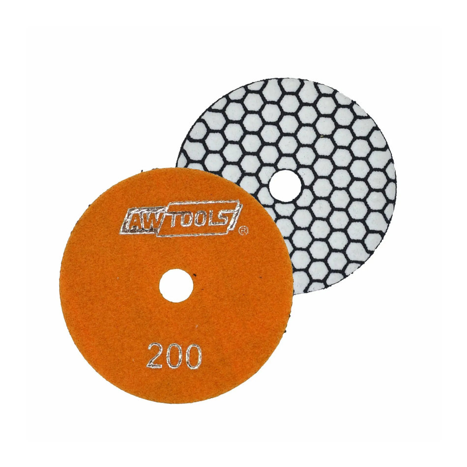 Diamant polijstpad voor droog 100 mm korrel 200