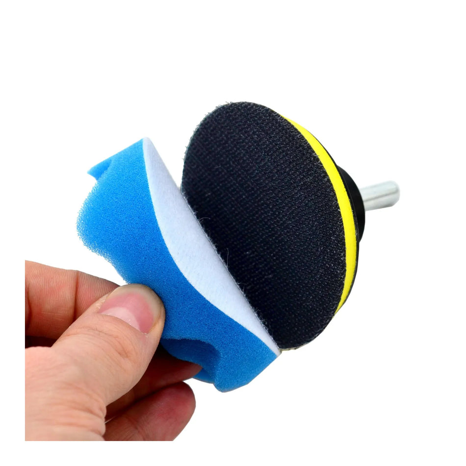 AWTools Professionele Polerset – 11‑delig (80 mm) voor Boormachine
