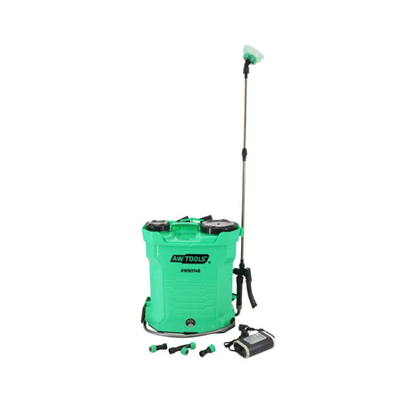 AWTools Accu rugspuit 12 L met Li-Ion batterij