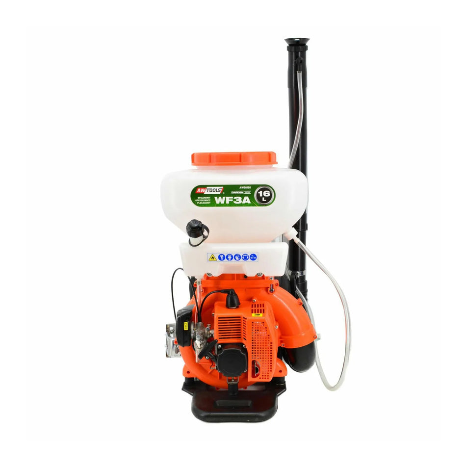 AWTools Benzine rugspuit met 2,13 kW motor 16 L