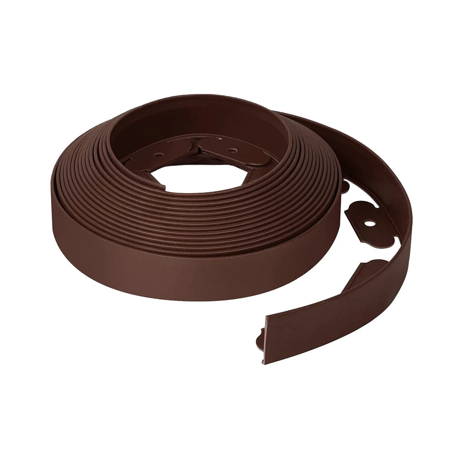 AWTools Grasrand Eco-Border bruin 10m 5 cm hoog