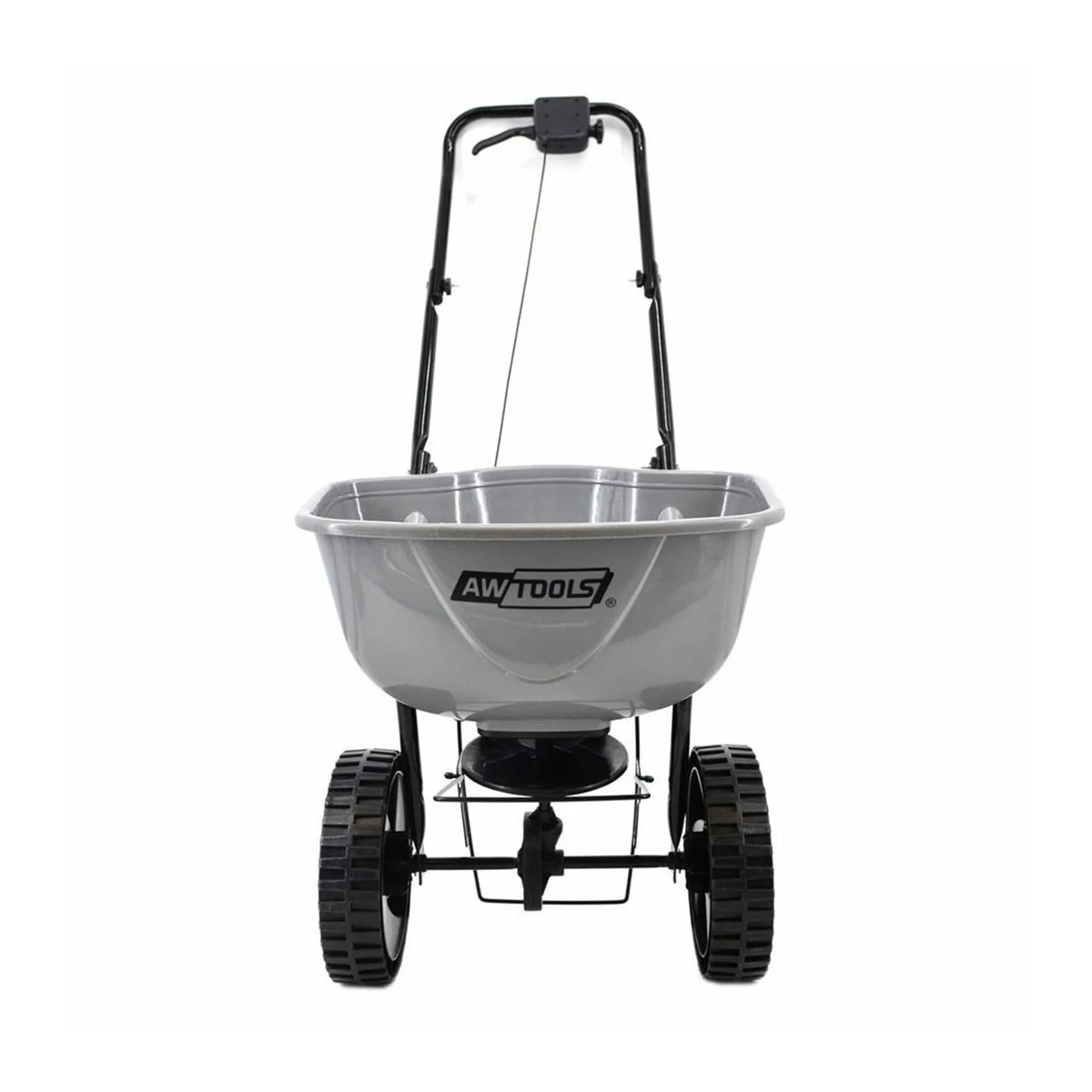 AWTools Tuinzaaier met stalen frame en lange duwbeugel 15L