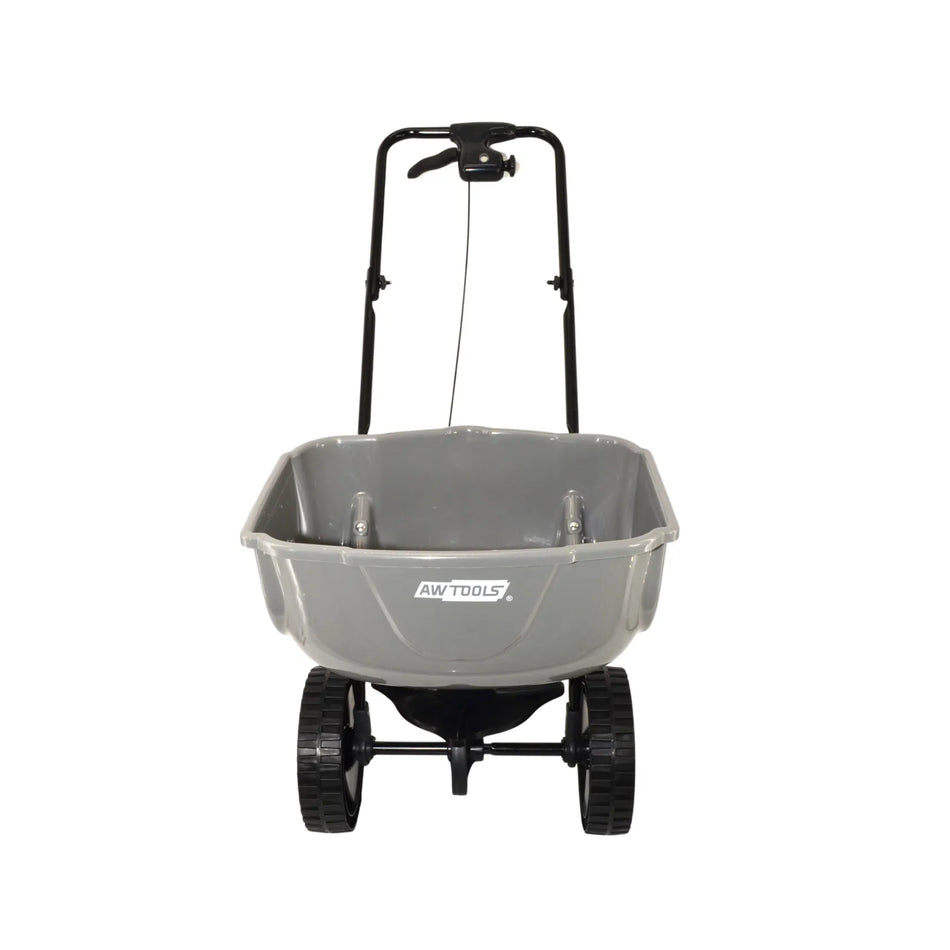 AWTools Rotatiezaaimachine met stalen frame en lange duwbeugel 27L