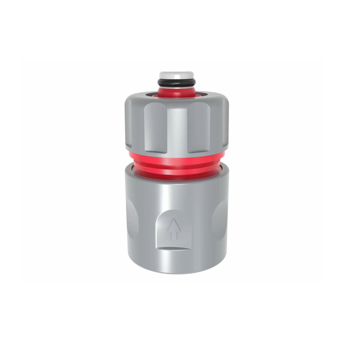 AWTools snelkoppeling met stop voor tuinslang 1/2" set 10 stuks