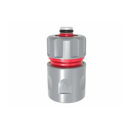 AWTools snelkoppeling met stop voor tuinslang 1/2" set 10 stuks