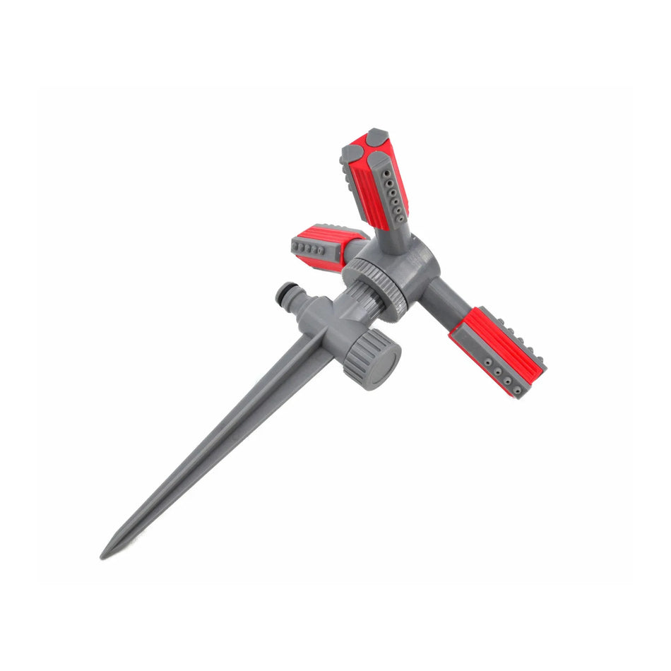 AWTools 3-armige draaibare ABS sproeier 17 cm 13 m bereik