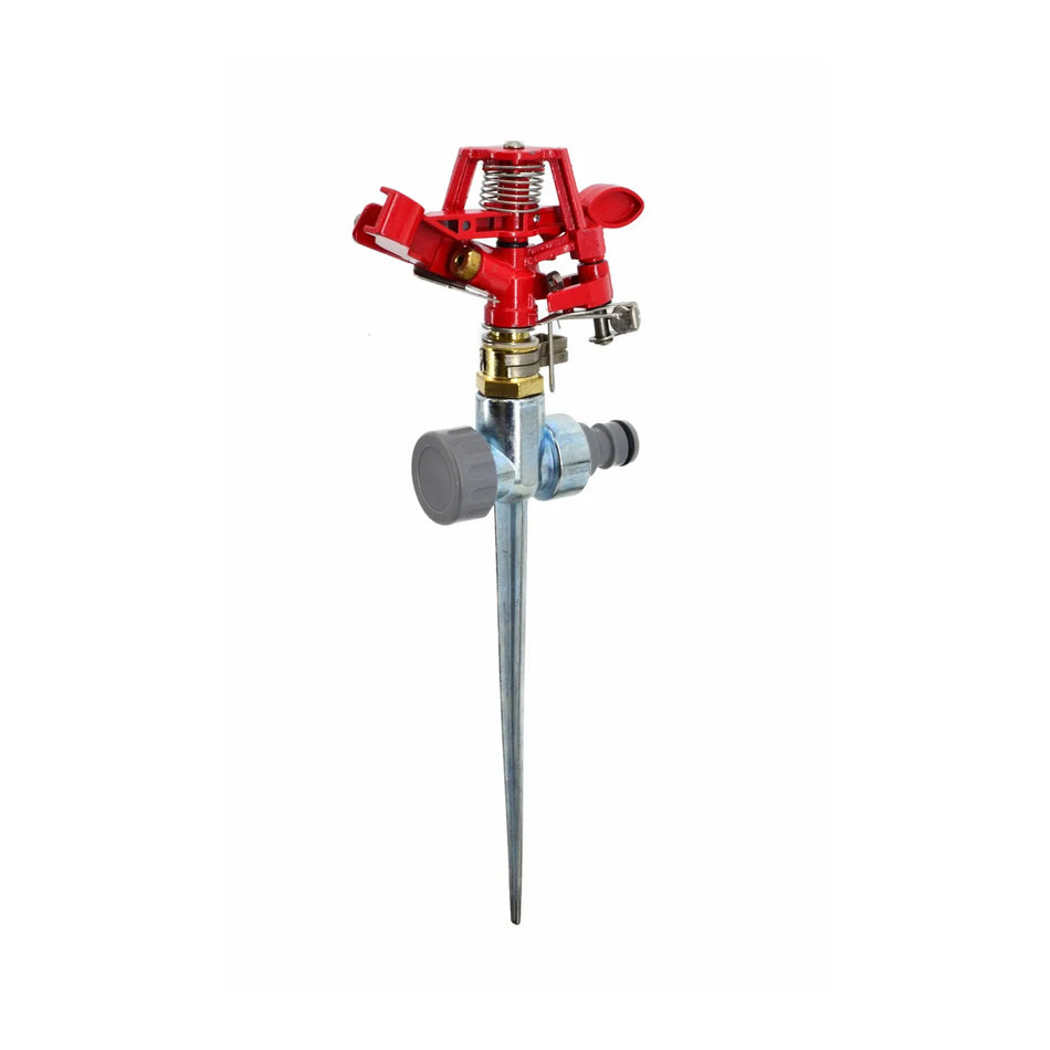 AWTools Pulsatiesproeier met metalen pin en roestvrij staal 16,5 cm