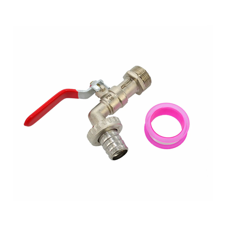 AWTools Tuinkraan verzinkt met nikkel beschermlaag 3/4" GZ3/4"