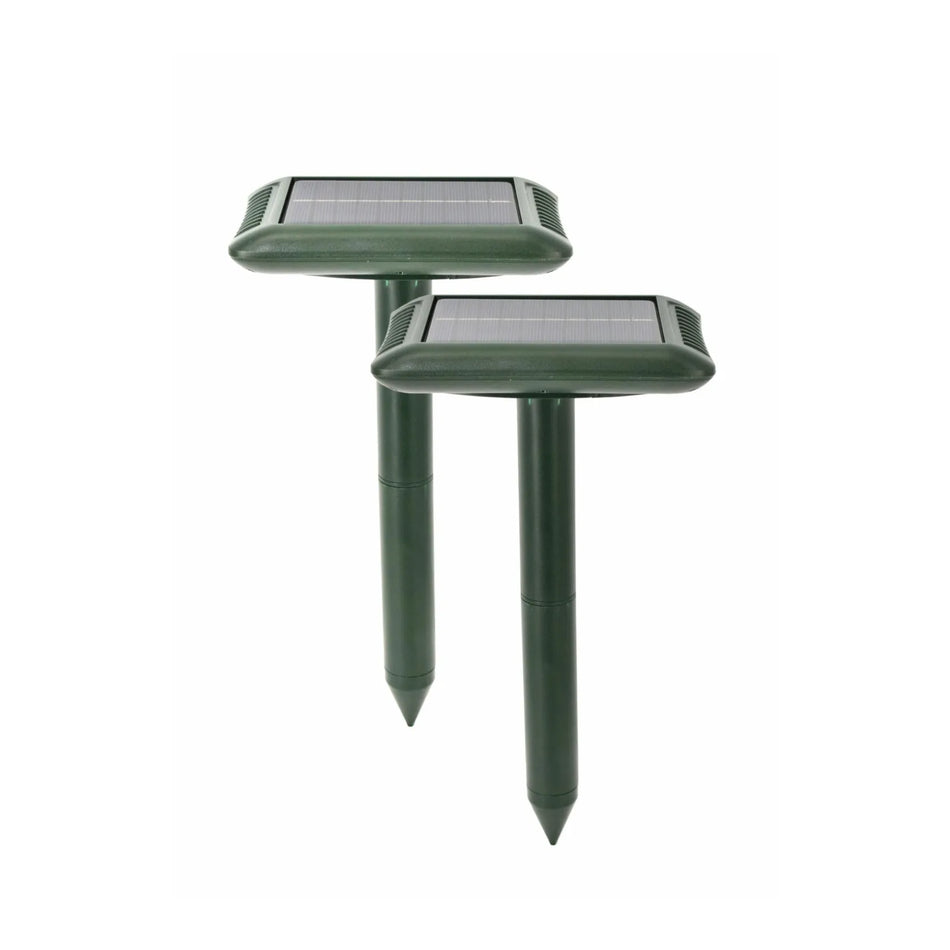 AWTools Solar mollenverjager set met 2 stuks 300m2 IP55