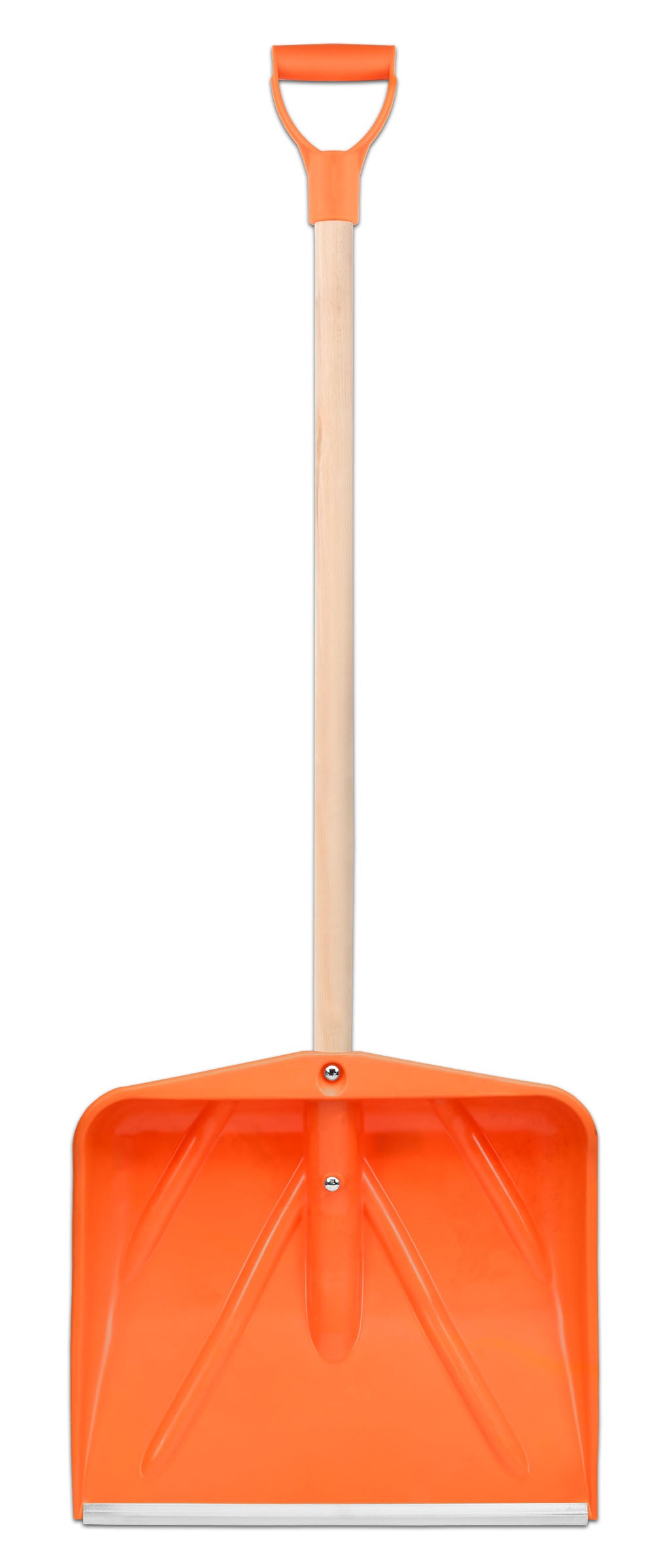 AWTools Versterkte sneeuwschep met houten steel 45 cm