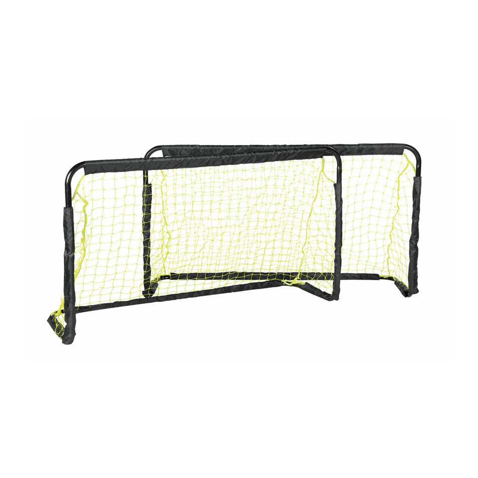 AWTools Voetbaldoel set van 2 met stevig frame 120x70x40 cm